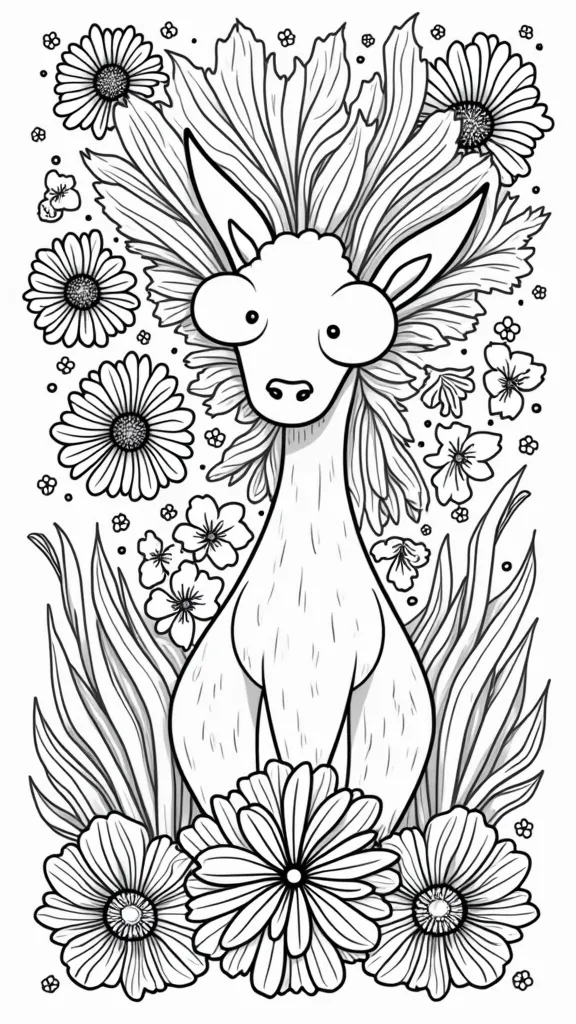 printable doodle coloring pages